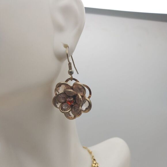 The lost garden flower‎ bloom earrings